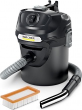 KARCHER 1.629-711.0 Bidone Aspiratutto Aspiracenere senza Sacco 14 Lt 600W  AD 2