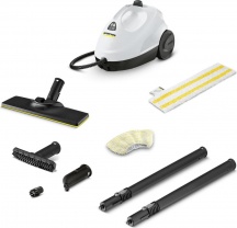 KARCHER SC2EASYFIXBIANCO Lavapavimenti a Vapore a Traino 1500 Watt Capacit� 1 Litro SC 2 EasyFix