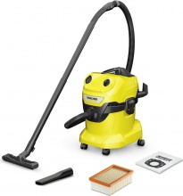 KARCHER WD4V20522NEW Bidone Aspiratutto Solidi e Liquidi 20 Litri 1000 Watt