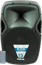 KARMA BX 7415A Amplificatore Box Diffusore 450W Bluetooth SD USB Mp3 Telecomando