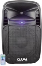 KARMA Tiger 12A Cassa Singola Monitor da Pavimento Potenza 180 Watt colore Nero