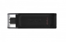 KINGSTON DT7064GB Pendrive 64 Gb USB-C 3.2 Nero