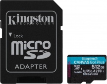 KINGSTON SDCG4512GB Scheda microSD 512GB 200160MBs A2 U3 V30