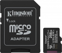 KINGSTON SDCS3256GB Memoria Flash 256GB microSDXC Gen3 UHS-I 150MBs