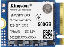 KINGSTON SNV3SM3500G SSD Interno 500GB M.2 PCIe 4.0 NVMe 3D NAND 50003000 MBs