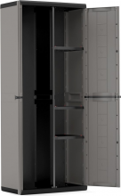 KIS 9734000 0444 Armadio da Esterno Portascope in Resina 68x39x166 cm Grigio