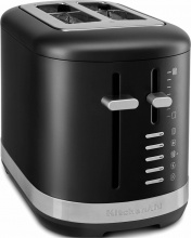 KITCHENAID 5KMT2109EBM Tostapane 2 Fette 980 Watt con 7 Livelli di Doratura Nero