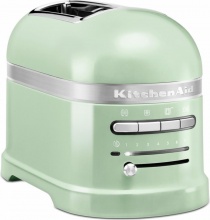 KITCHENAID 5KMT2204EPT Tostapane con Pinze 2 Fette 1250 Watt con 7 Livelli di Doratura Verde