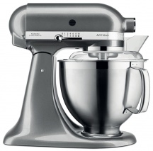 KITCHENAID 5KSM185PS Impastatrice Planetaria 4.8 Litri Argento  Artisan Premium