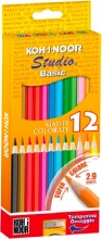 KOH-I-NOOR DH3312 Confezione 12 Pastelli Studio Basic