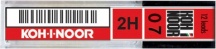 KOH-I-NOOR E207-2HA E207-2H Mina Nero