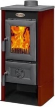 K-Line Karusel MaxiBo Stufa a Legna in Acciaio e Ghisa 7,09 kW 207 m3 Bordeaux