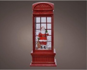 Kaemingk 485766 Cabinatelefonica Luci&Musica Rosso 11 x 25 x 11 cm