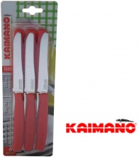 Kaimano 05 Coltelli Dinamik confezione 6 pezzi Rosso