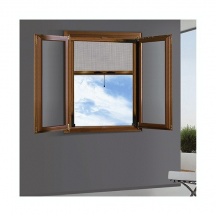 Kasart 3715 Zanzariera a Rullo Verticale Per Finestra 160x170 Marrone Ral 8017