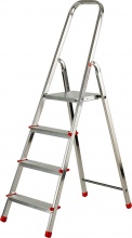 Kasart AL180 Scala Alluminio Pieghevole 8 Gradini 150 Kg 225h cm Antiapertura