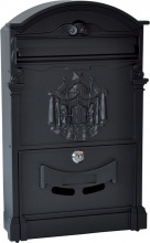Kasart LB001 BLACK Cassetta Postale Residence Nero