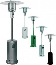 Kasart MODEL A-B STAIN Stufa a Gas GPL a Fungo da Esterno 13kW Acciaio Inox