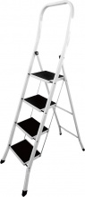 Kasart WRH2040B Sgabello Scala in Acciaio a 4 Gradini Altezza 155h cm BASIK-TALL