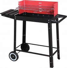 Kasart XZ02D Barbecue a Carbonella BBQ da Giardino 85,5x44 cm  82h cm AFRODITE