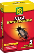 Kb 6135430 Trappola Per Scarafaggi e Blatte Nexa Scatola 5 Fogli