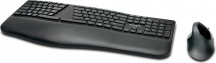 Kensington K75406IT Tastiera Pro Fit Ergo tastiera RF QWERTY Inglese UK Nero
