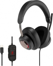 Kensington K83451WW H2000 Cuffie con Filo Over-Ear a Padiglione Microfono Nero