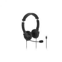 Kensington K97464WW EQ USB-C Cuffia ad Archetto Cancellazione del Rumore Microfono USB-C