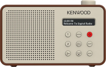 Kenwood CR-M25DAB-T Radio Portatile Digitale DAB+, FM 3.2 W Bluetooth LCD Moca