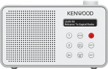 Kenwood CR-M25DAB-W Radiosveglia Portatile Digitale DAB+FM Bluetooth MP3 Bianco