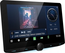 Kenwood DMX9724XDS Autoradio Bluetooth 1 Din 10.1" Multi-touch AM, FM 88W Nero