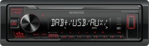 Kenwood KMM-DAB307 Autoradio 1 Din DAB+ Sintolettore USB colore Nero