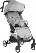 Kikka Boo 31001030108 Cloe - Passeggino Leggero Pieghevole da 0-4 Anni 0-22 Kg Grey