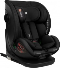 Kikka Boo 31002100032 Seggiolino Auto 0-36 Kg  0M - 12 Anni  40-150 cm Black i-View i-Size
