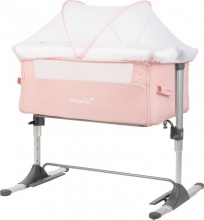 Kikka Boo 31003020055 Lettino Culla Neonato da Campeggio Co-sleeping Pink M. Bonne Nuit