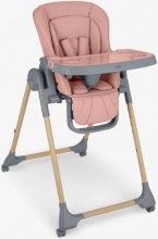 Kikka Boo 31004010211 Olive 2 - Seggiolone Pappa Reclinabile Richiudibile Pink