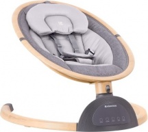 Kikka Boo 31005010090 Cassia Sdraietta Neonato Elettrica Max 9Kg Dondolo Altalena Light Grey