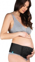 Koala Babycare KBB_MX_EM_BLK Fascia gravidanza Sostegno mal di schiena Tg. U Nera Belly Band