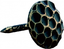 Koncreto 256404 Bullette Per Tappezziere mm 12 Pz 20 Sfumate Nido Ape