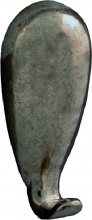 Koncreto 280079 Gancio Per Quadri Goccia mm 30 Pezzi 5 Bronzato