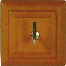 Koncreto 281734 Appenditutto Adesivo Legno Quadro 1 Posto Pezzi 2