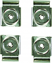 Koncreto 308592 Reggispecchio a Parete Pz 4 Ferro Nichelato
