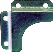 Koncreto 309945 Fermaspecchio ad angolo Pz 4 (Mm 40) Acciaio Cromato