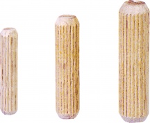 Koncreto 390004 Tasselli Di Legno Per Mobili mm 5x30 Pezzi 60