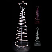 Kooper 2197502 Albero a Spirale Bianco-Rosso
