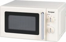 Kooper 5914557 Wave Vintage Forno Microonde 22 Litri 700 Watt colore Avorio