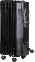 Kooper 5917085 Radiatore Termosifone Elettrico ad Olio 7 Elementi 1500 W Nero