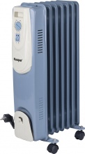 Kooper 9621059 Radiatore Termosifone Elettrico ad Olio 7 Elementi 1500W BluAvorio Seven