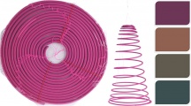 Koopman 420000460 Spirale Insetticida a Sospensione � 22 Cm