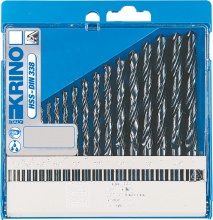 Krino 1016206 Punte Serie Per Metallo Hss Rullate Confezione 19 Pz